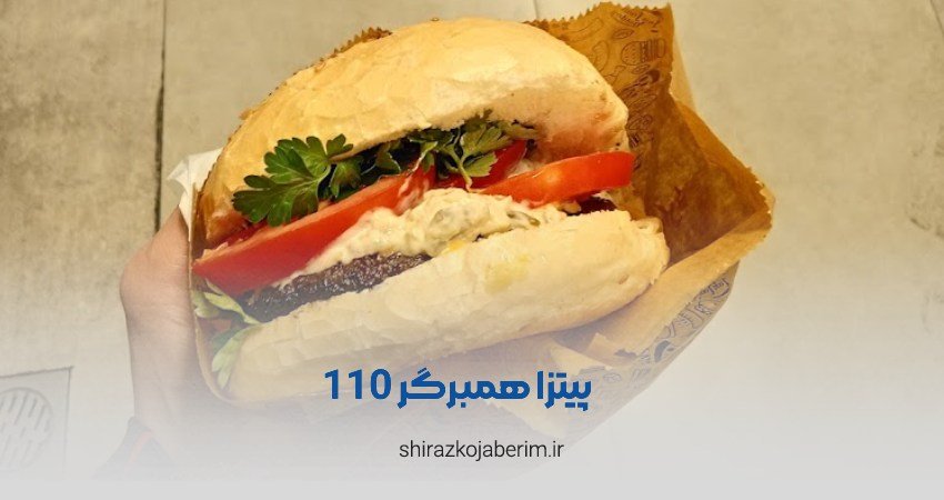 پیتزا همبرگر 110 شیراز