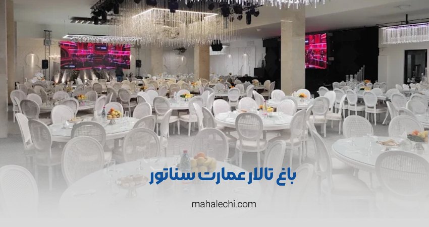 باغ تالار عمارت سناتور شیراز