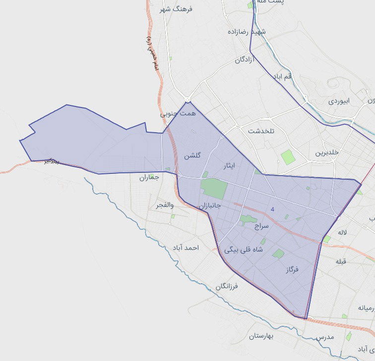 منطقه 4 شهرداری شیراز