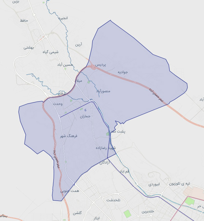 منطقه 6 شهرداری شیراز